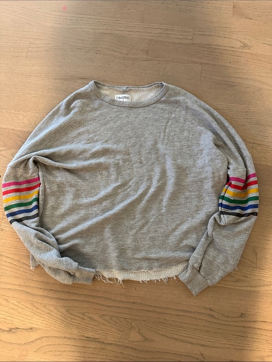 Lauren Moshi Sweaters - Lauren Moshi Gray Crewneck Sweatshirt